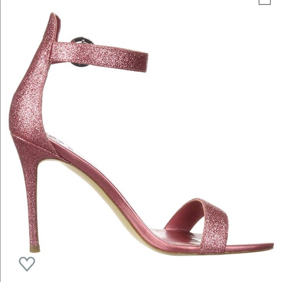 light pink heeled sandals